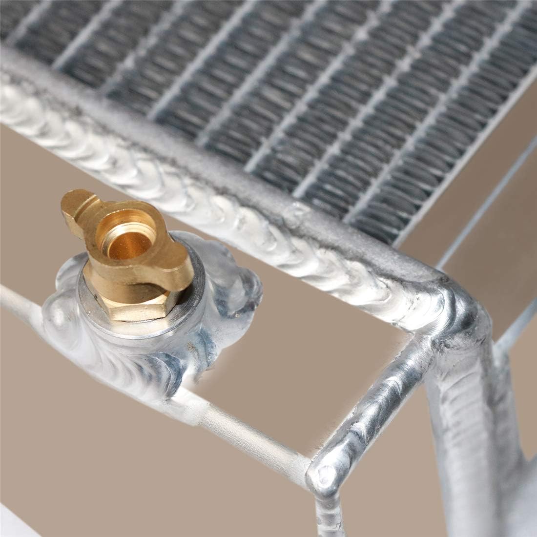 3 Row Aluminum Radiator with 12 Inches Fan and Shroud C913