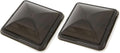 2 Pack 14 Inch RV Roof Vent Cover Smoke E783565
