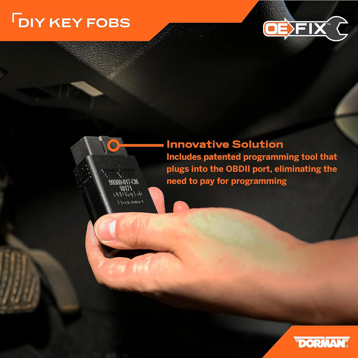 Keyless Entry Remote 3 Button Pack of 2 O64436