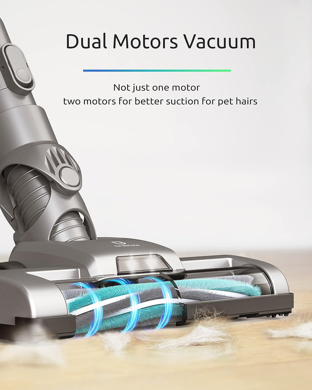 Cordless Stick Vacuum with LED Headlight Y432