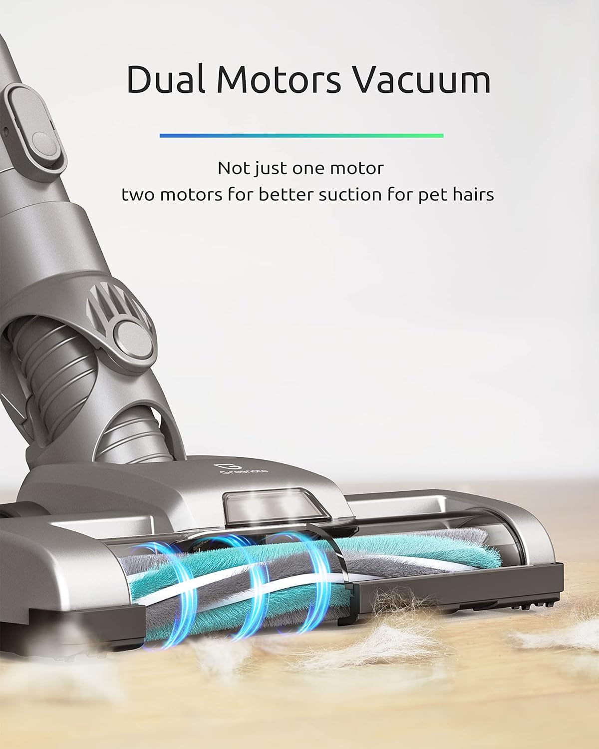 Cordless Stick Vacuum with LED Headlight Y432