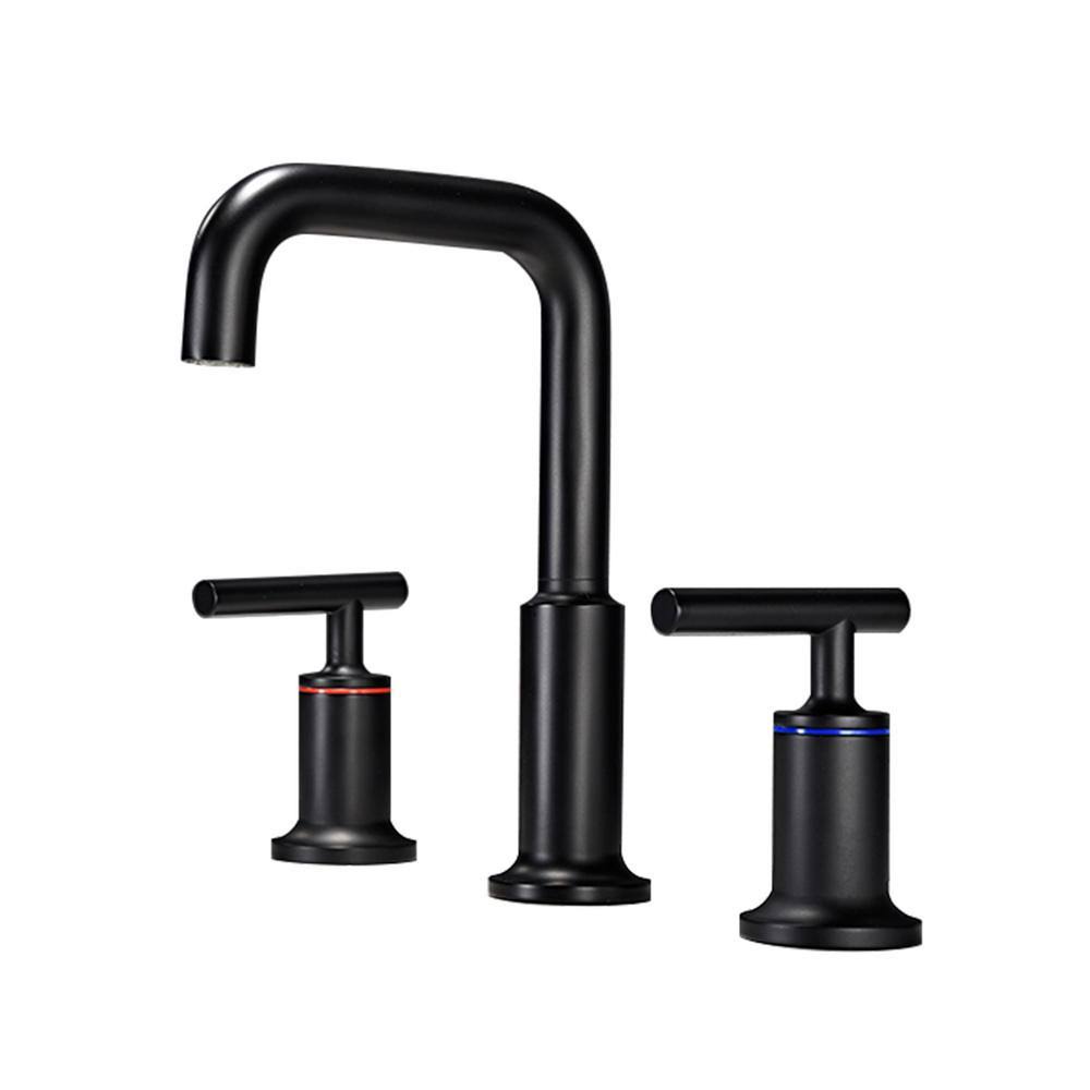 Matte Black 2-Handle Bathroom Faucet K70291