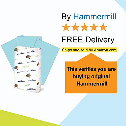 Blue 20lb Legal Paper 5000 Sheets U16371