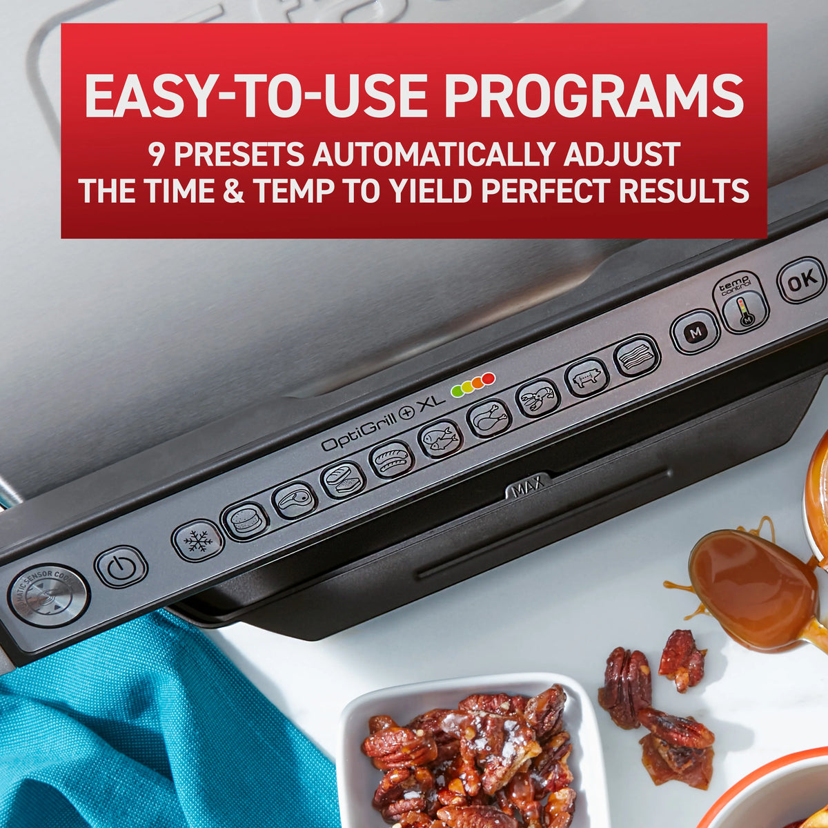 Indoor Electric Grill with Removable Nonstick Plates O357