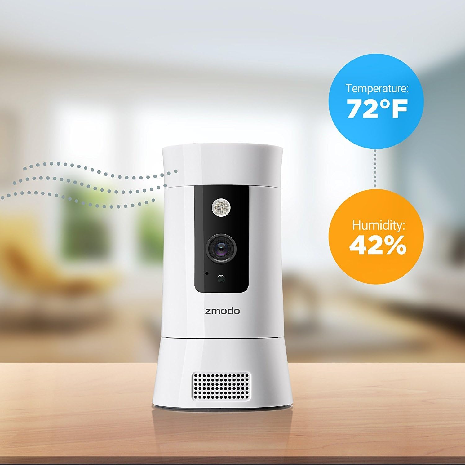 1080P Wireless Indoor Security Camera with Night Vision, Pack of 2 P7548