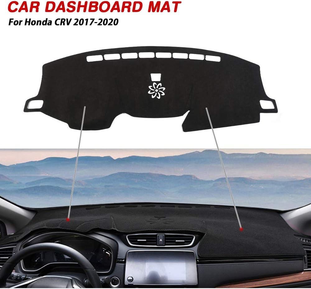 Suede Dash Mat Cover for Honda CR-V 2017-2022 H6781