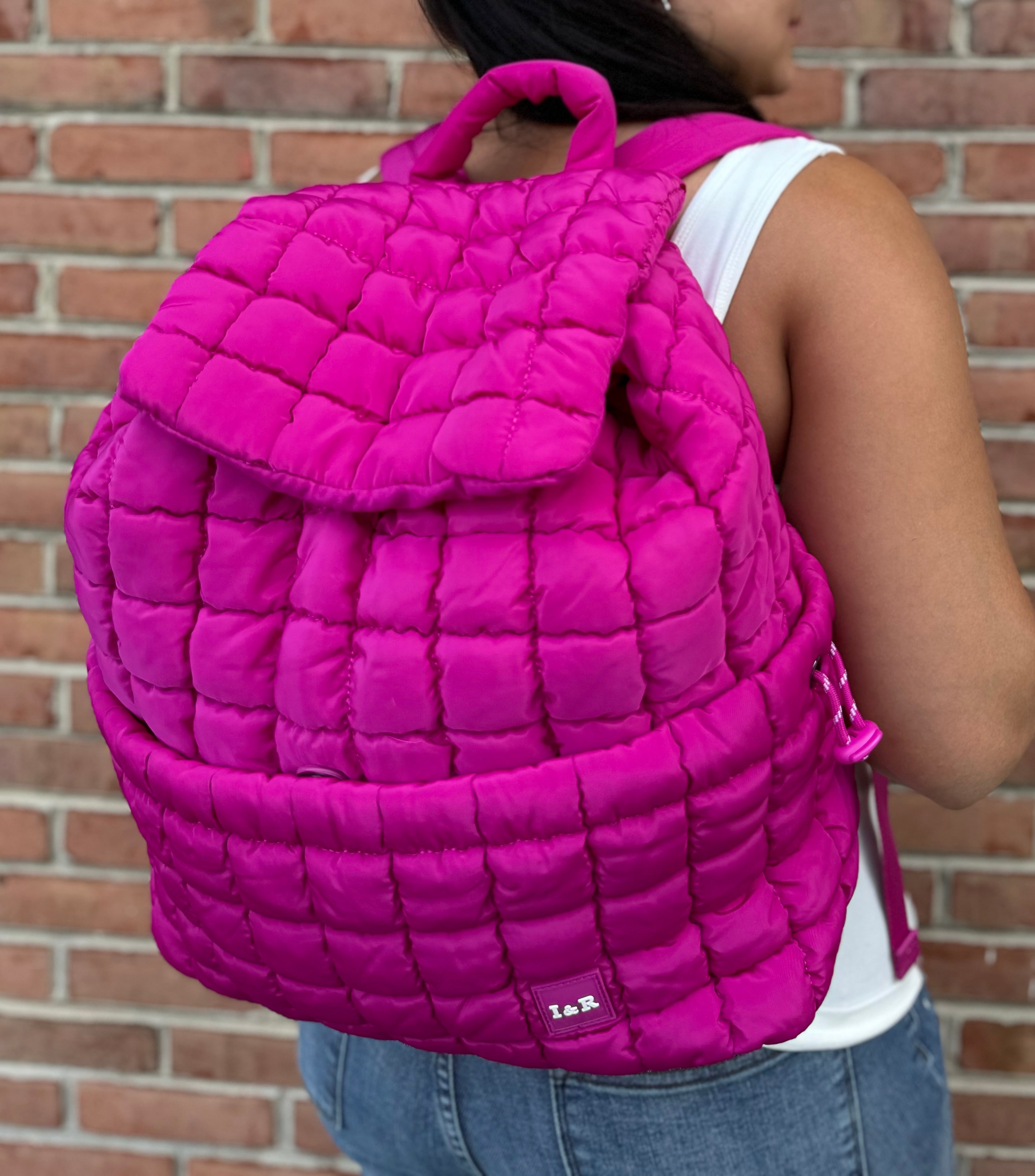 Iris Puff Backpack (#24232-1) Adjustable Size & Inclusive Straps - By Iris & Rainbow