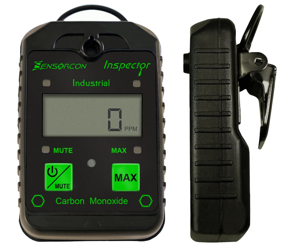 Industrial CO Carbon Monoxide Monitor with Pump and Probe kit, Visual, Audible and Vibrating Alerts N72170
