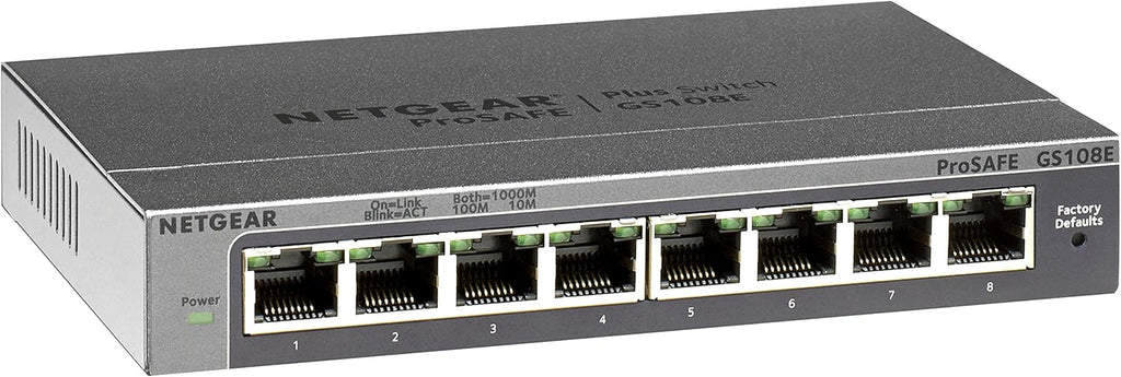 24-Port Gigabit Ethernet Plus Switch Managed Desktop or Rackmount L547