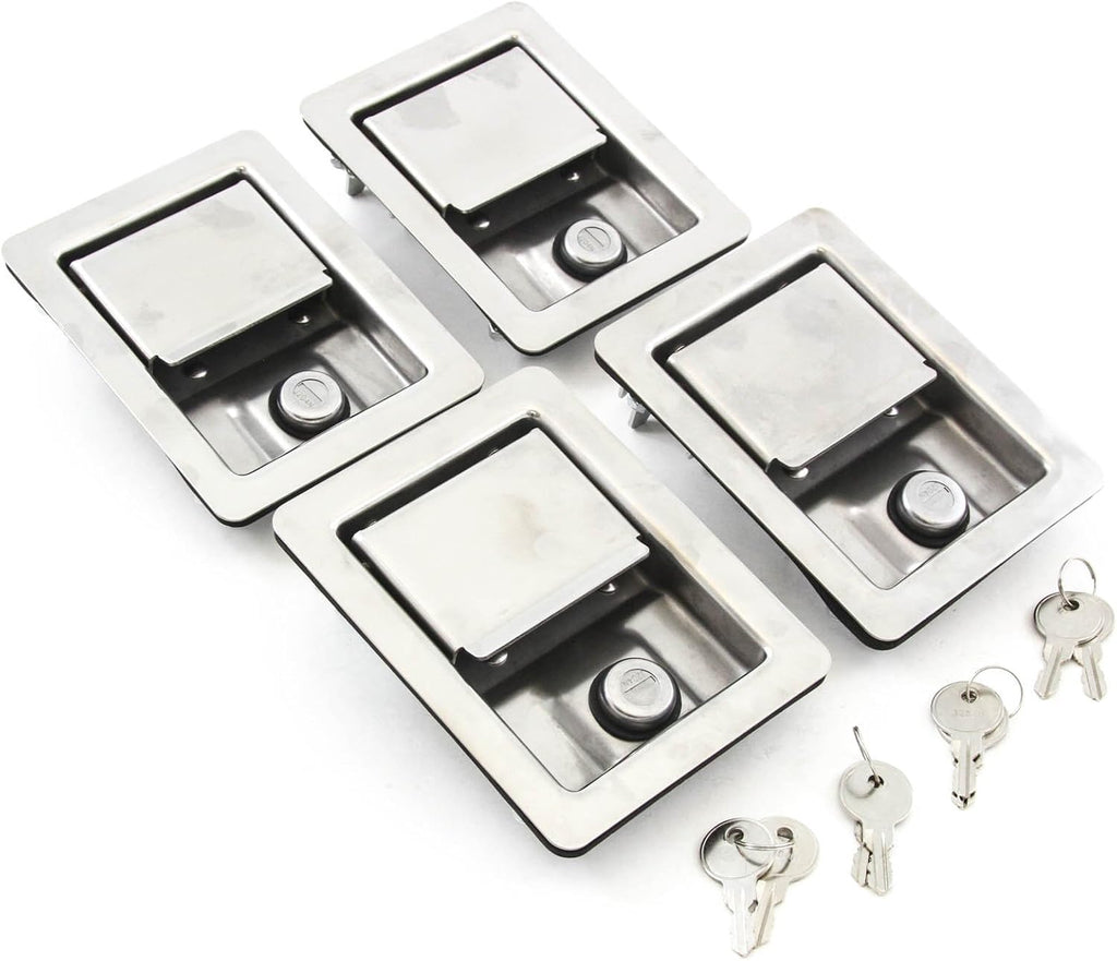 Stainless Door Lock Handle Latch for Toolbox RV Z88472