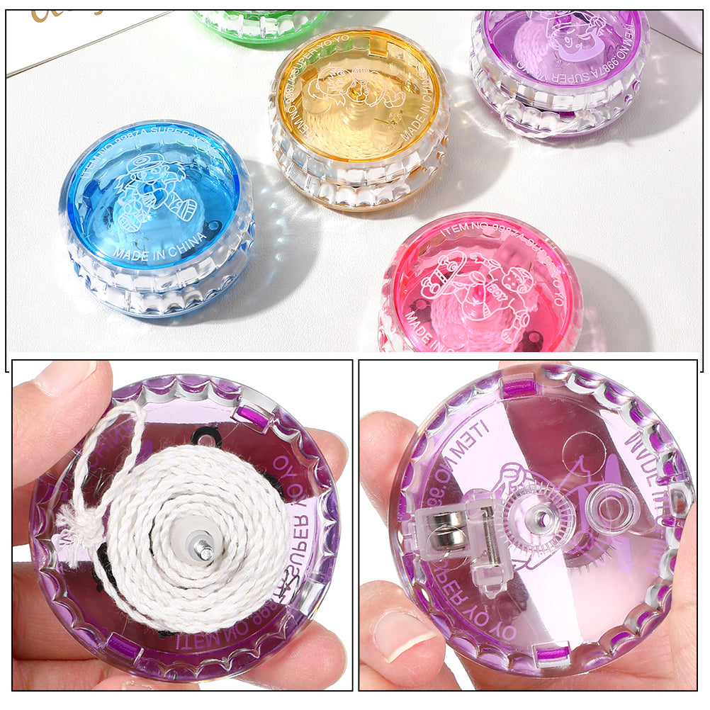 10Pcs LED Light up Yo-yo Toy D822