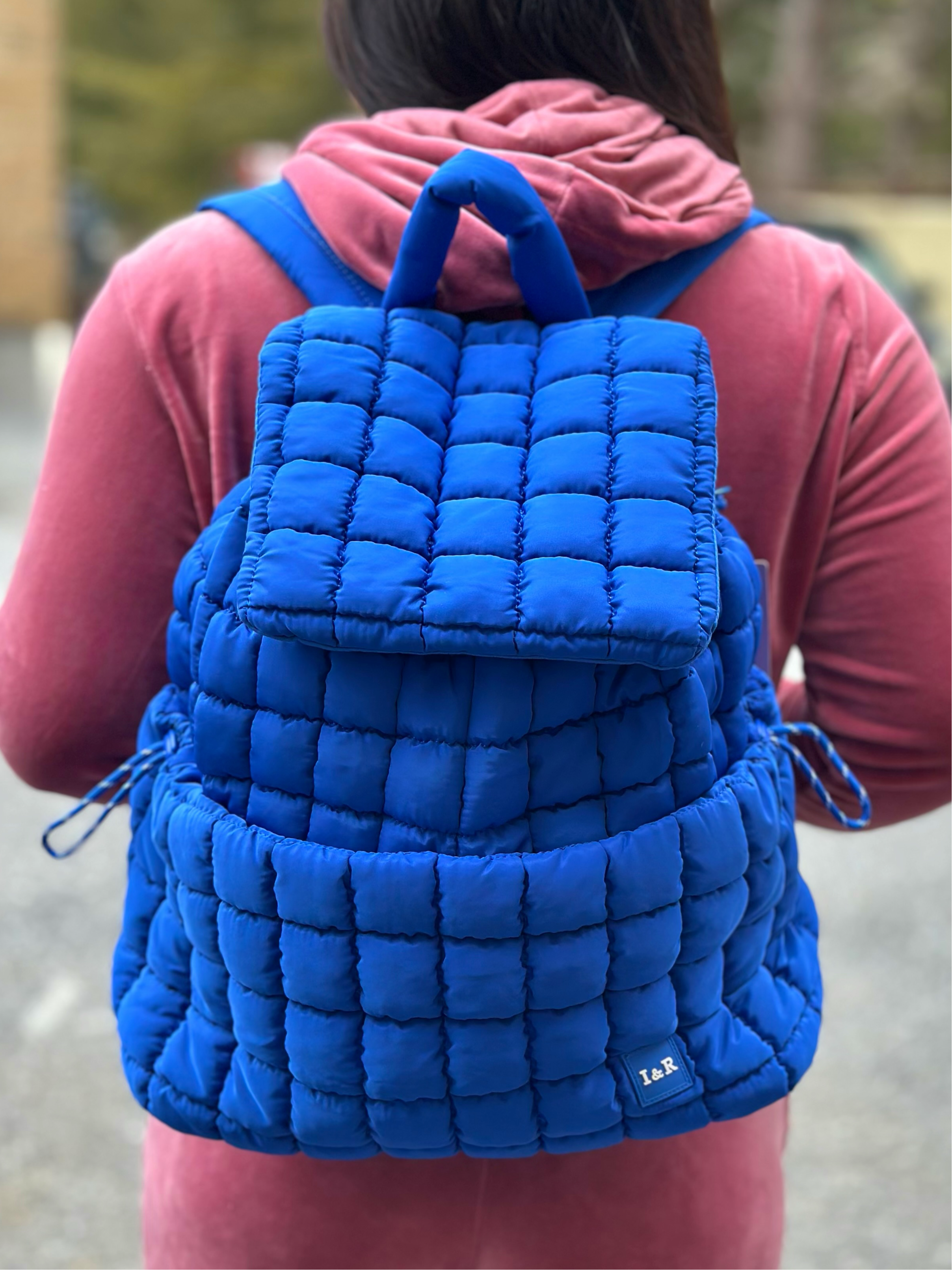 Iris Puff Backpack (#24232-1) Adjustable Size & Inclusive Straps - By Iris & Rainbow