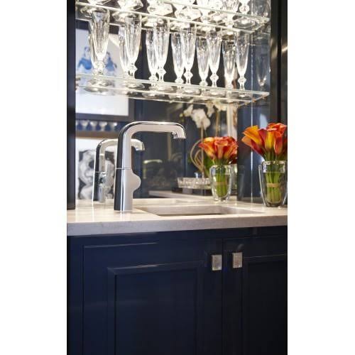 Vibrant Stainless Kitchen Sink Faucet J311