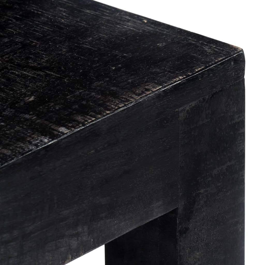 Black Solid Mango Wood Console Table E208820