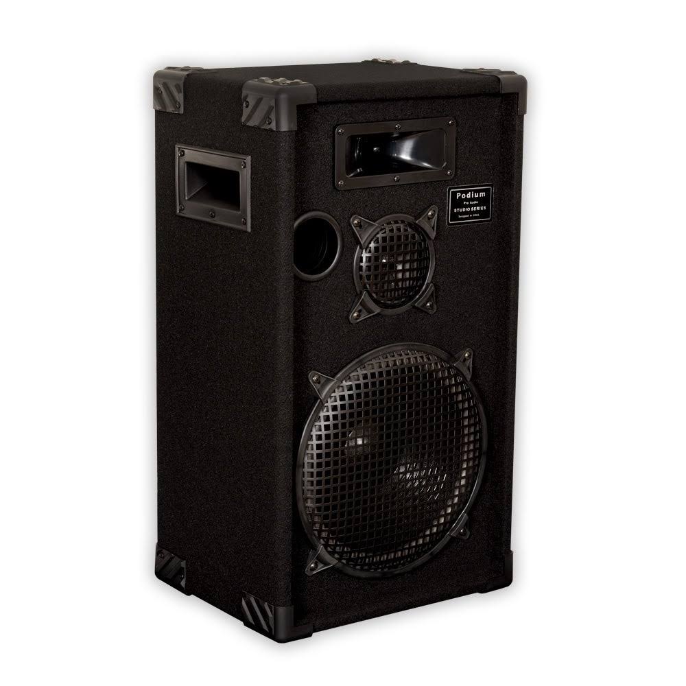 Passive Speakers Three Way Pair with Stands 1000 Watts X8357