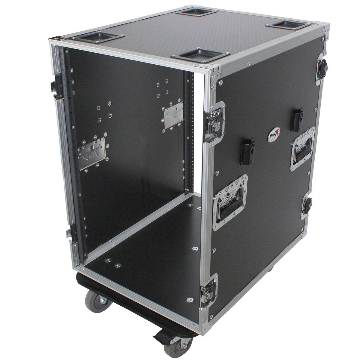 16U Rack Mount ATA Flight Case with Casters N647713