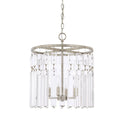 Antique Silver Semi Flush Mount Light B92213