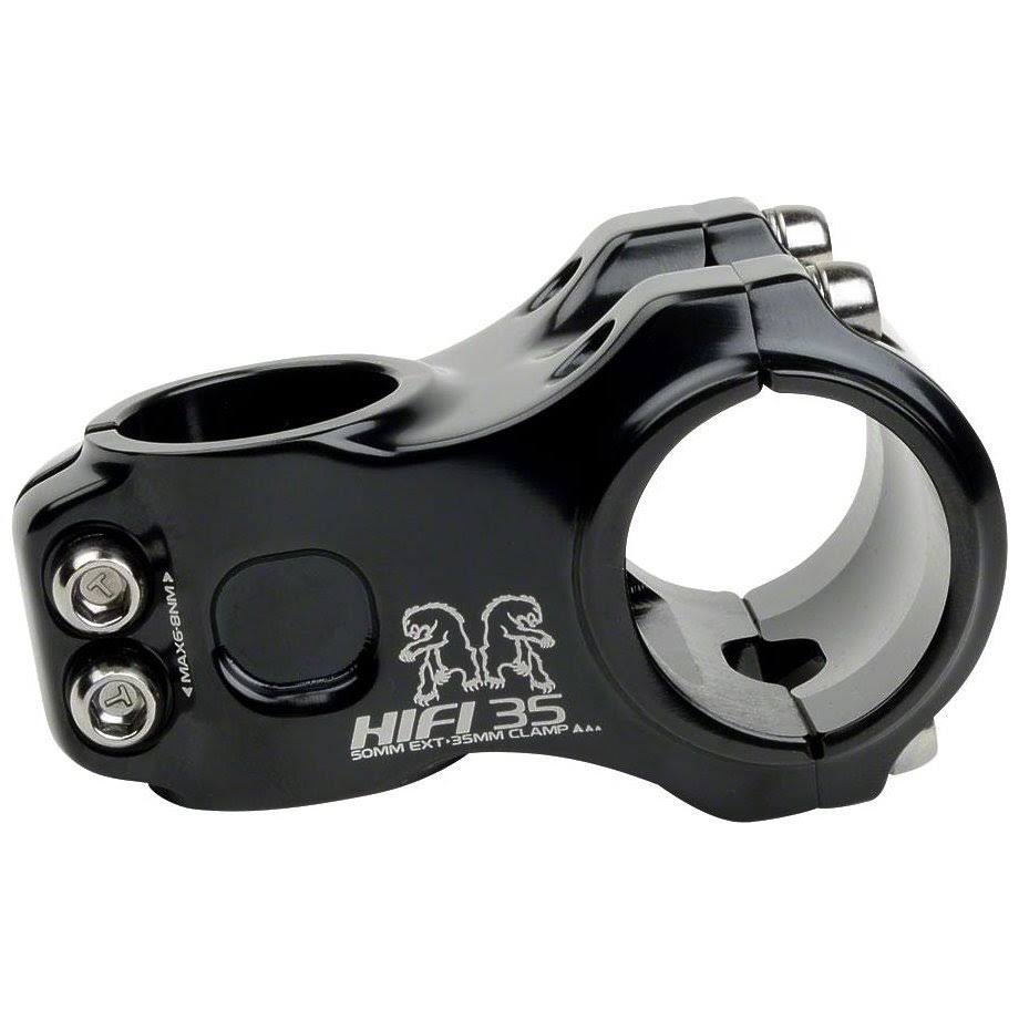 Black 50mm 35 Clamp Stem J289