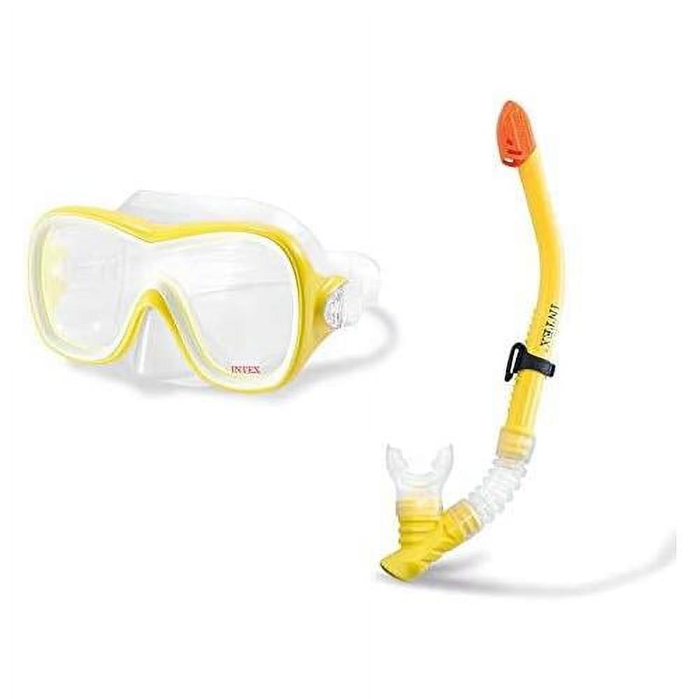 Hypoallergenic Latex Mask & Easy Flow Snorkel Set (2 Pack) F801439