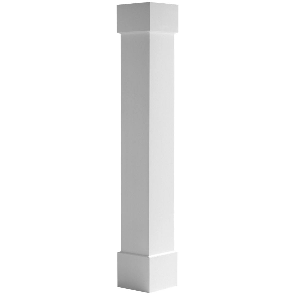 6x22W x 5&H Smooth Non-Tapered Column with Capital and Base U924641