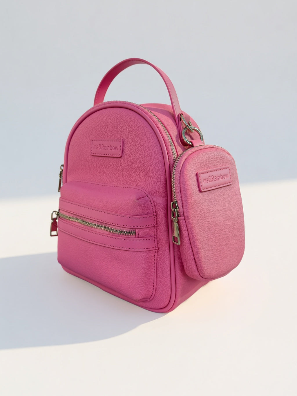 The Iris Street Chic Mini Backpack Faux Leather (#9010) By Iris & Rainbow