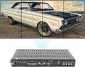90 Degree Rotation Vertical Video Wall Controller 2x2 HDMI DVI VGA CVBS ATV USB Image Stitching Splicing Processor J493