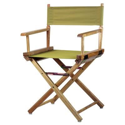 Folding Director Chair Olive Natural A92859