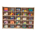 25 Compartment Clear Cubby Y8232