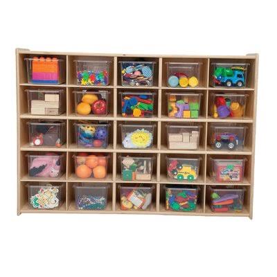 25 Compartment Clear Cubby Y8232