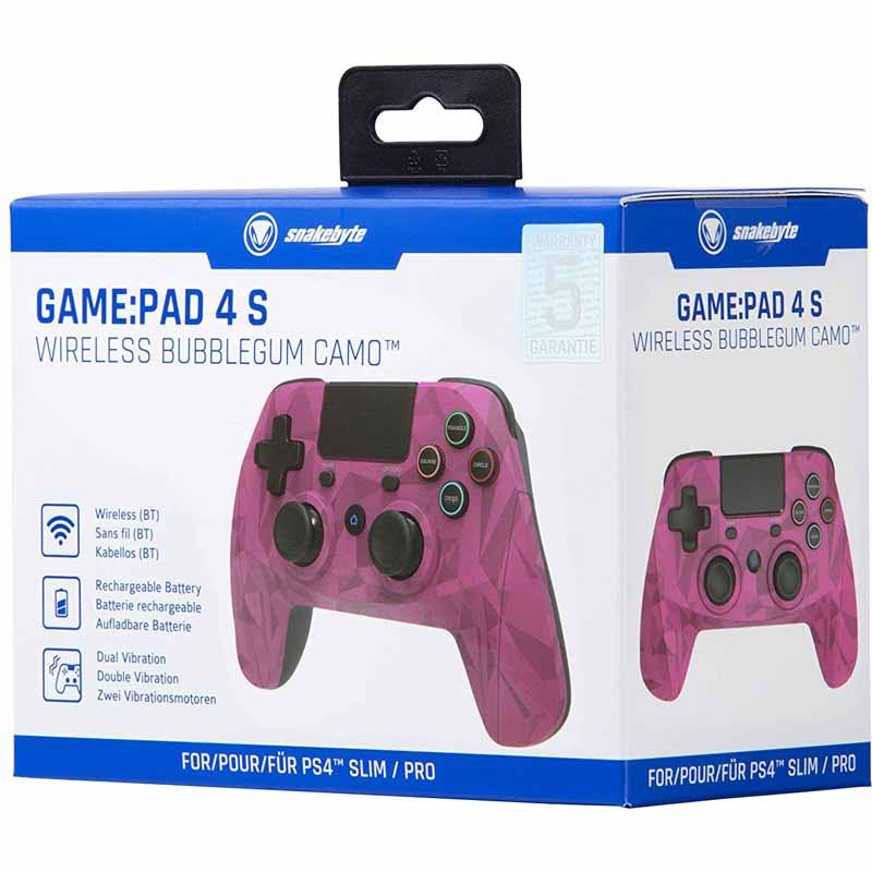 Wireless PS4 Controller Bubblegum Camo Z550