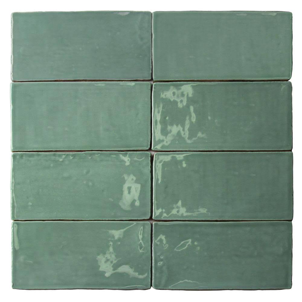 Green Lake Ceramic Subway Tile Q1673