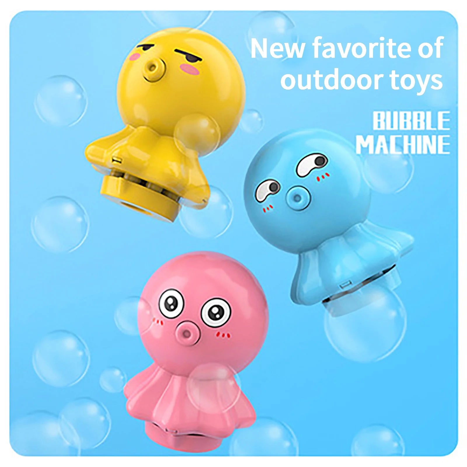 Bubble Machine Toys with Bubble Liquid (50ml) R1932