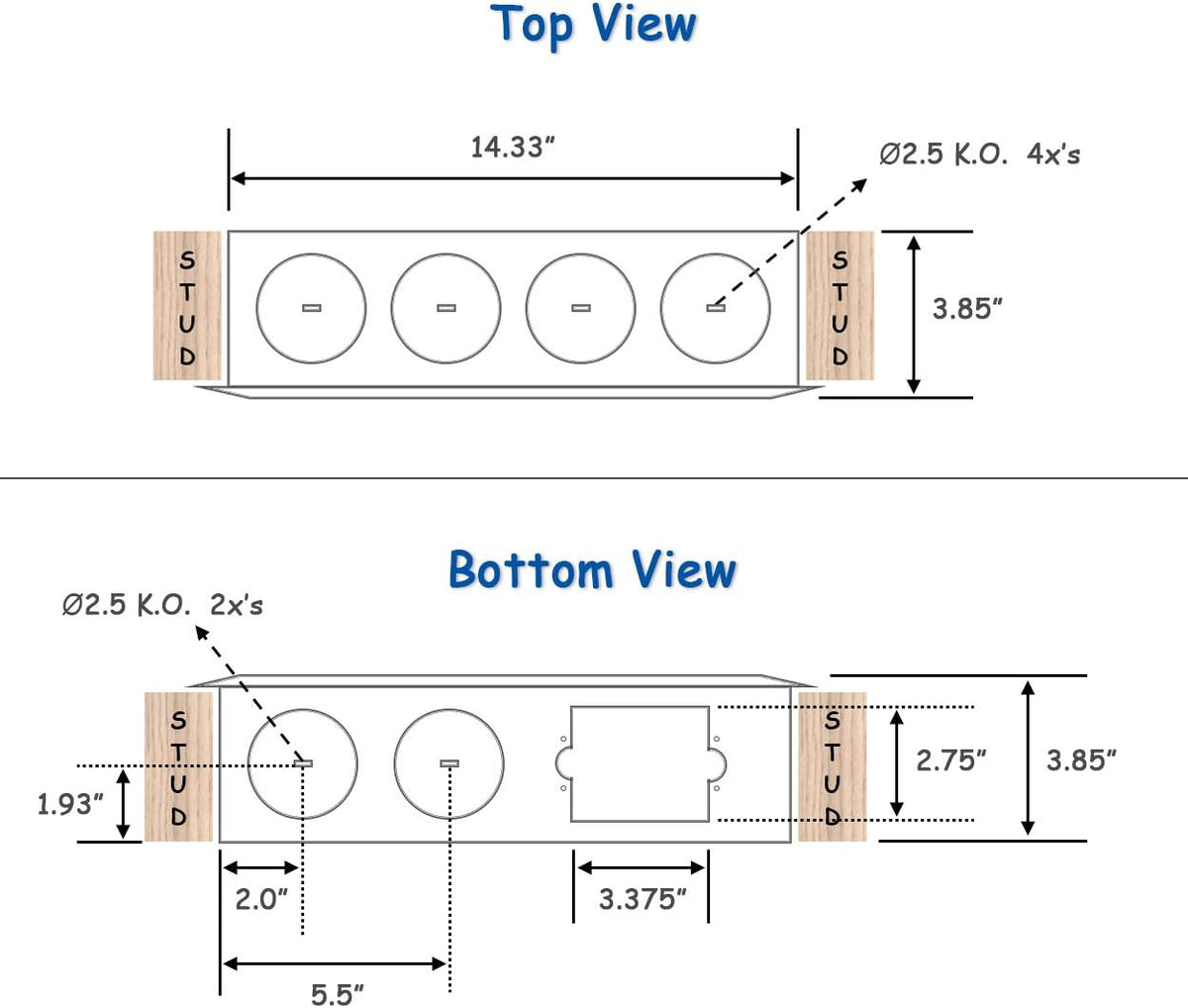 Structured Media Cabinet Interior Enclosure Z503