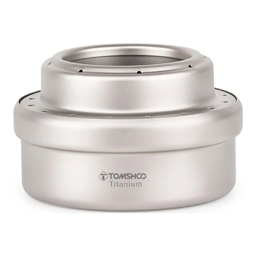 Portable Alcohol Stove with Cross Stand Rack Lid I8003