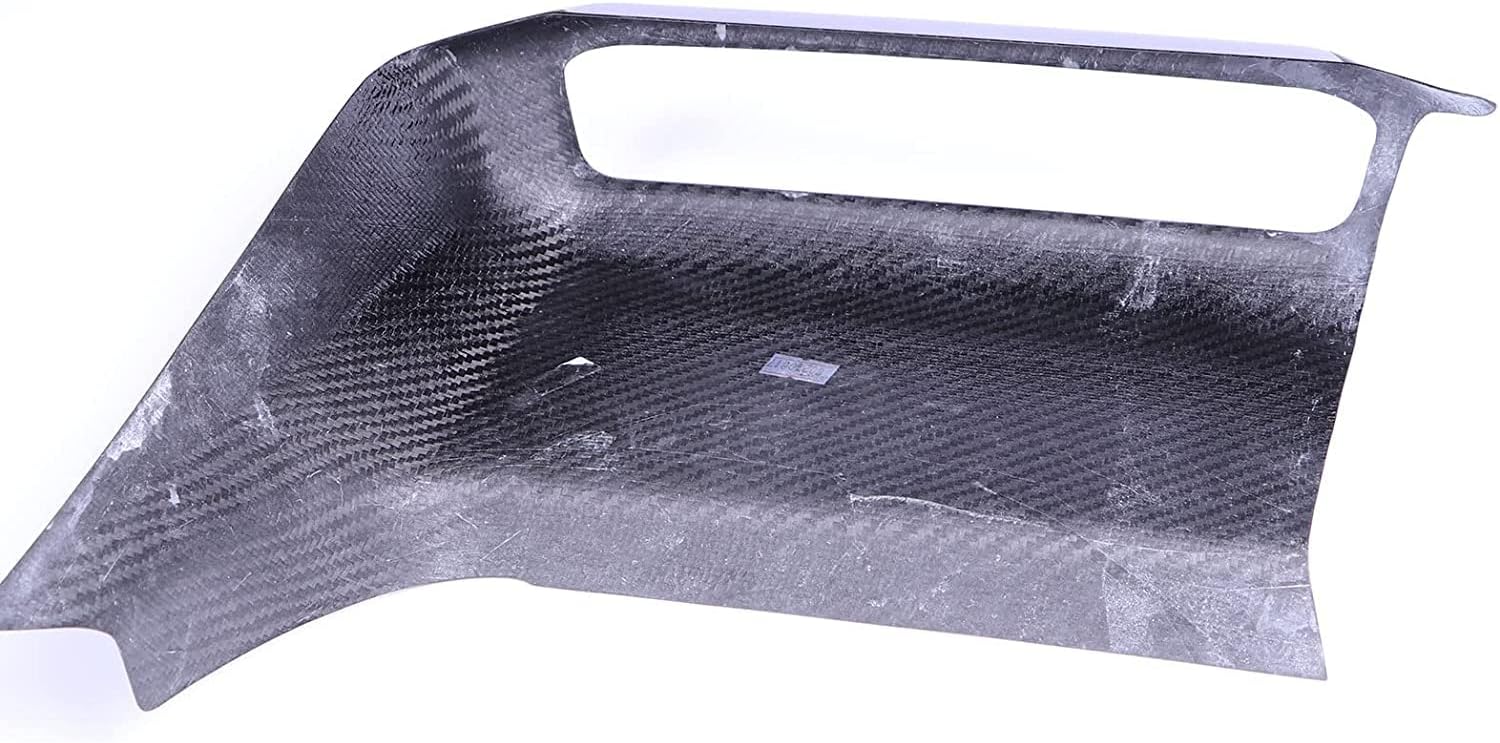 Carbon Fiber Center Console Decorative Cover Air Conditioner Control Panel Trim M9770