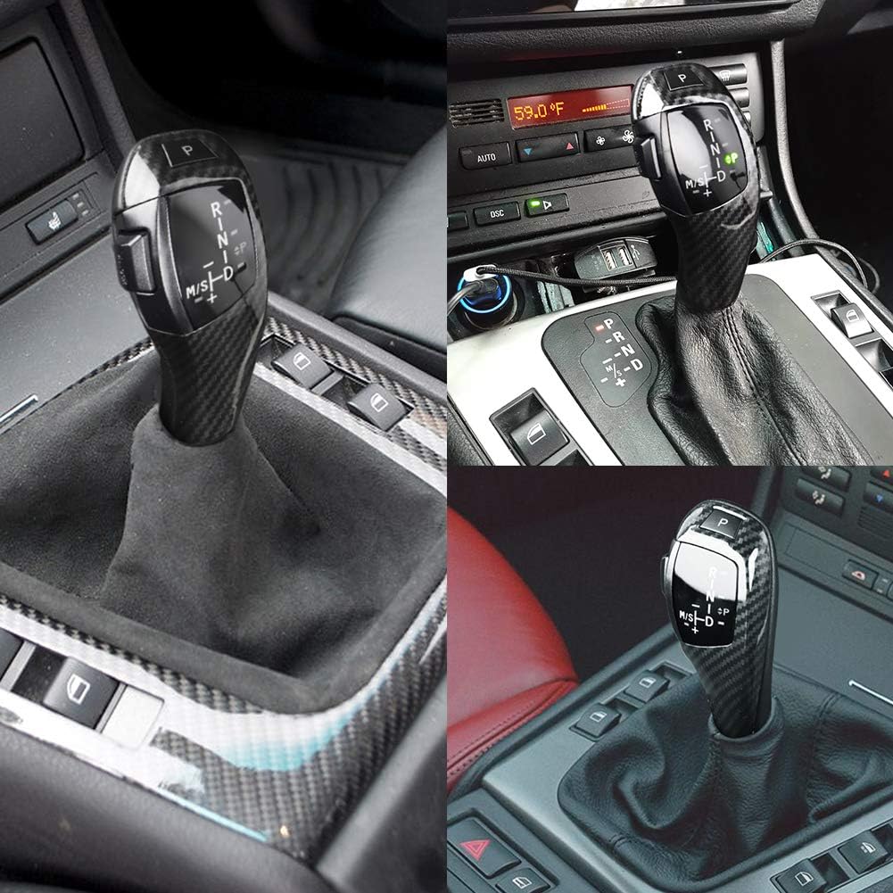 Carbon Fiber Style LED Gear Shift Knob Retrofit Kit C47183