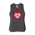 Cropped Racerback Tank Top B1824