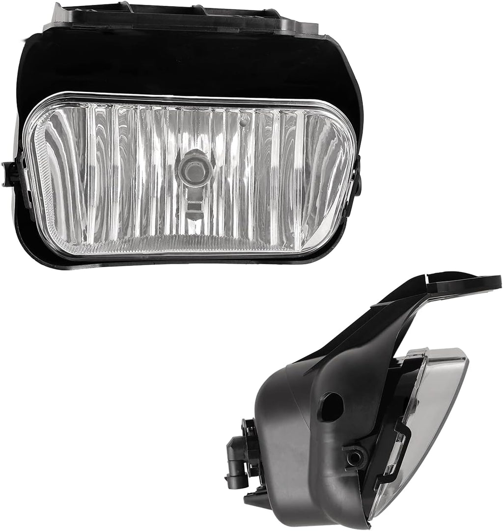 Fog Lights Pack of 2 with H10 12V42W Halogen Bulb Clear Lens O435