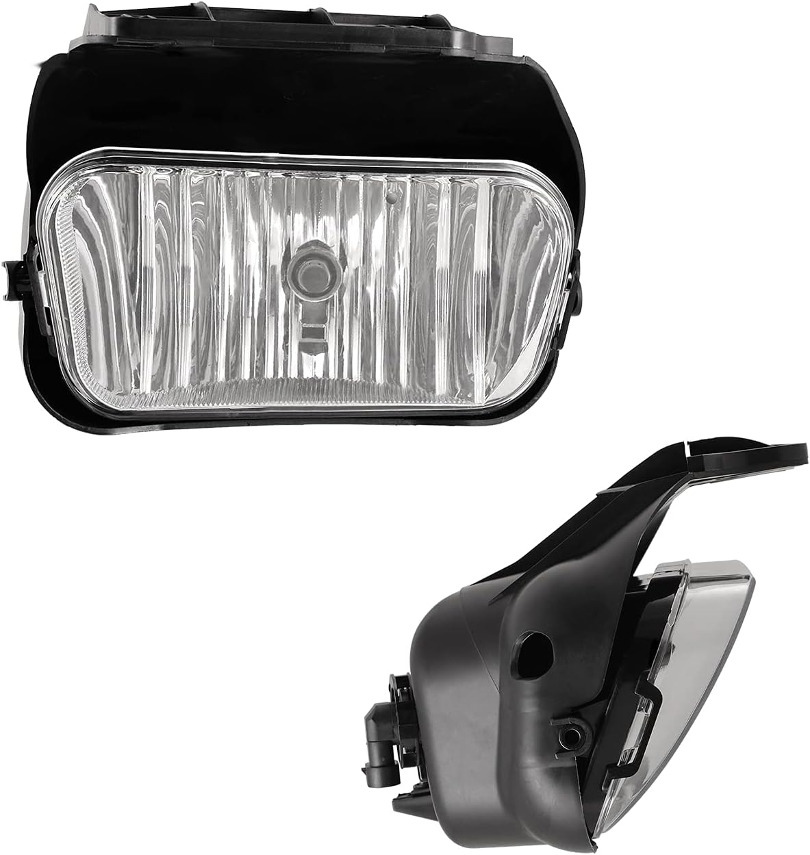 Fog Lights Pack of 2 with H10 12V42W Halogen Bulb Clear Lens O435