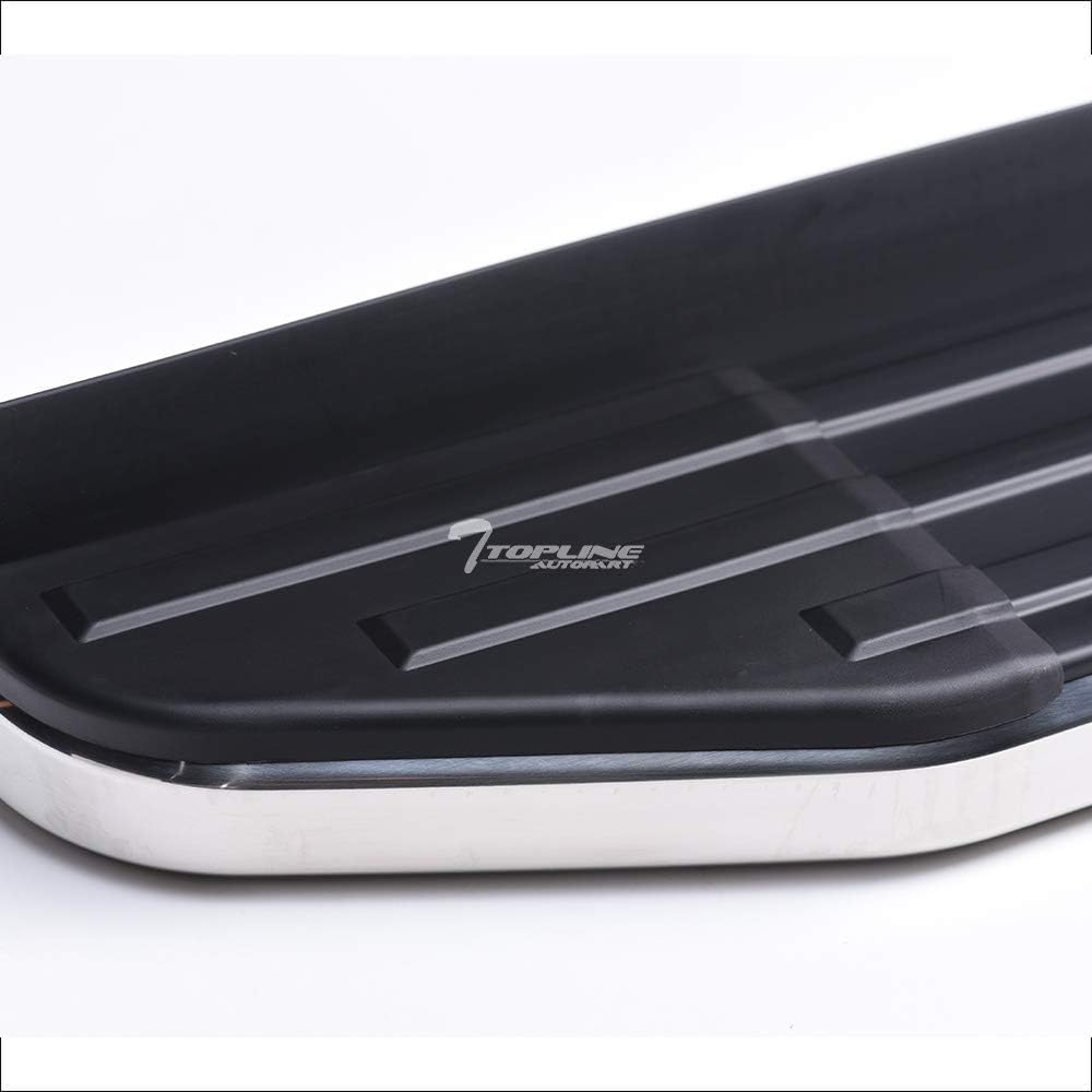 6" Black Aluminum Side Step Rail Running Boards X276