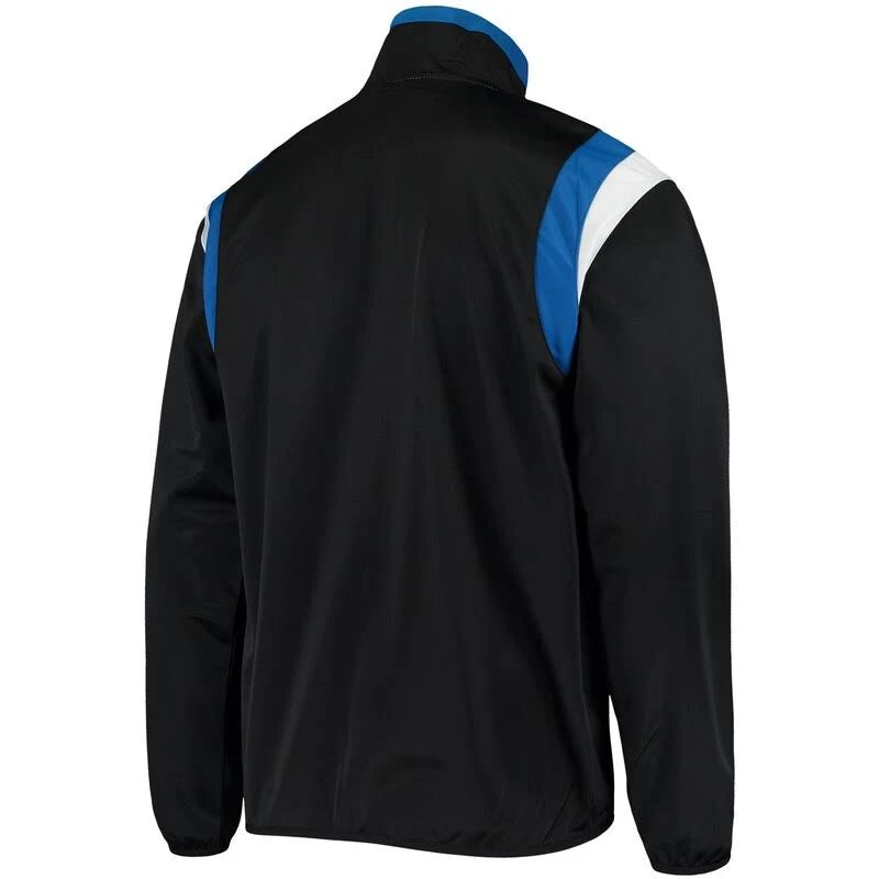 Black Full-Zip Track Jacket E2203