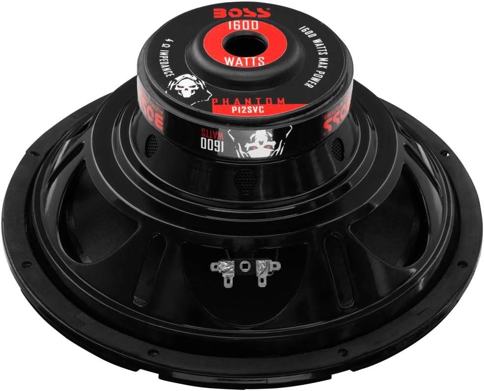 12" 3200W 4-Ohm SVC Car Stereo Subwoofer Set, Pair Q91735