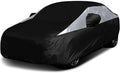 Jet Black Poly 210T Car Cover for Compact Sedans 176-185", Pack of 2 G25641