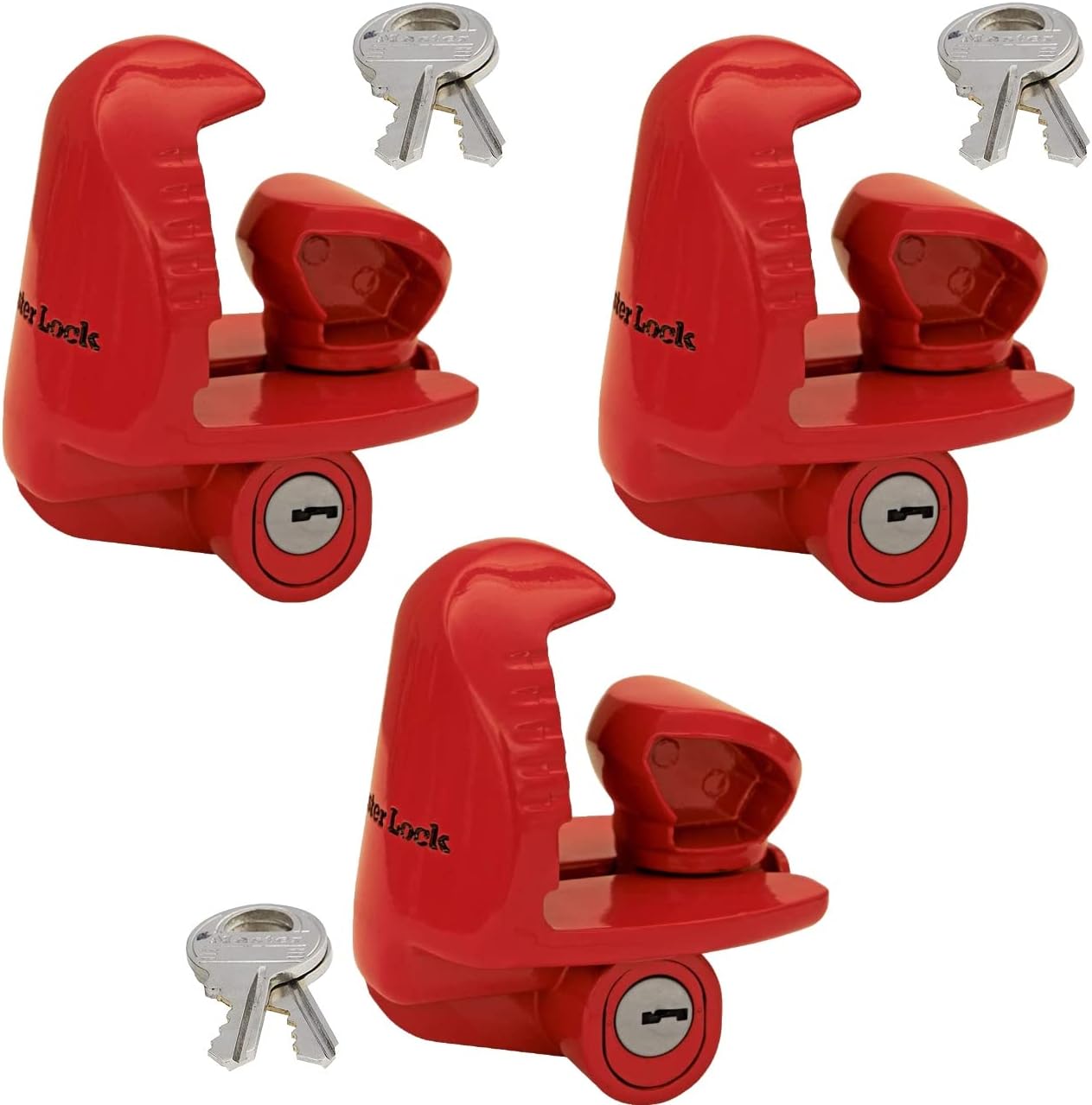 Universal Size Trailer Locks, 4 Pack T884