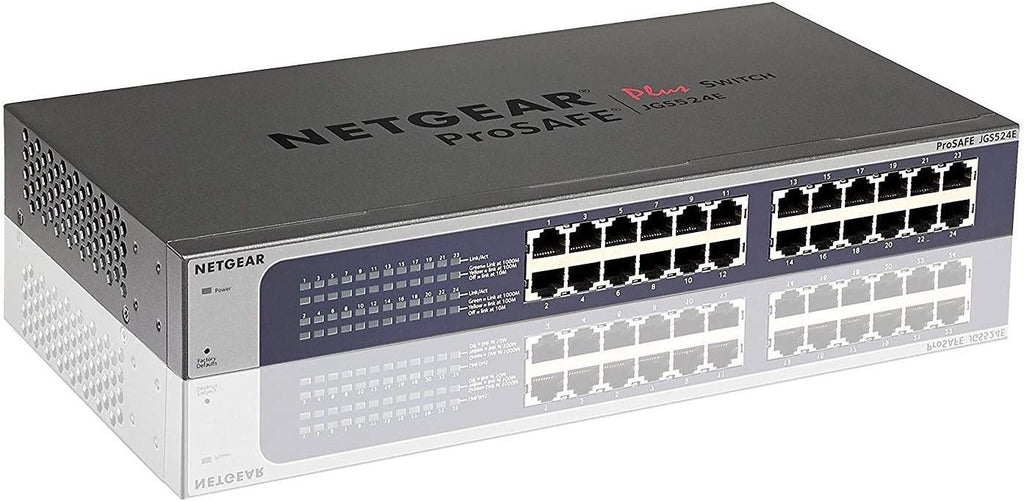 24-Port Gigabit Ethernet Plus Switch Managed Desktop or Rackmount L547
