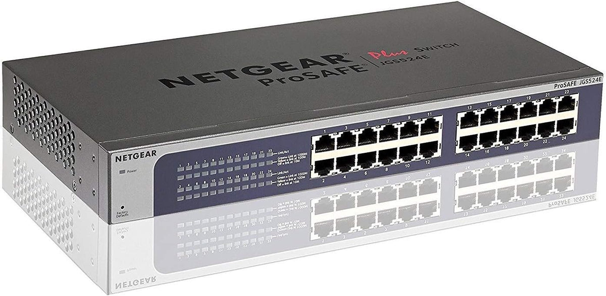 24-Port Gigabit Ethernet Plus Switch Managed Desktop or Rackmount L547