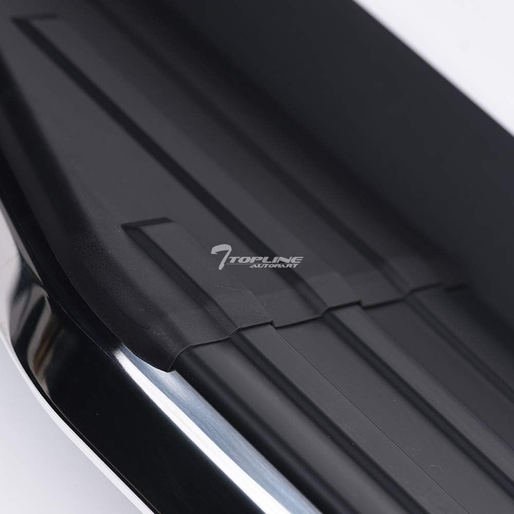 6" Black Aluminum Side Step Rail Running Boards X276