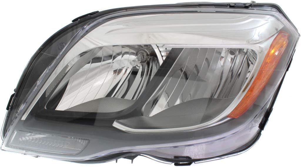Headlight Assembly Driver and Passenger Side with Bulbs F630