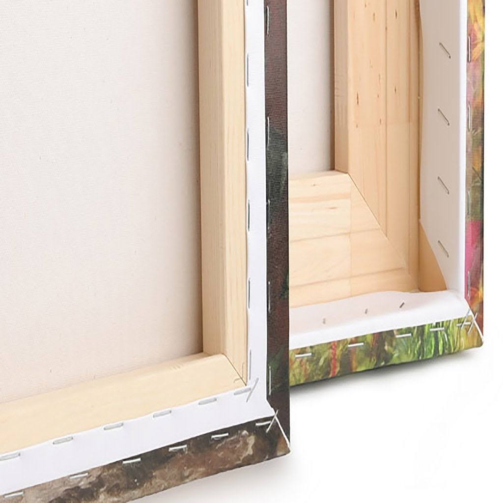 Modern Floral Canvas Art - 60x32 5 Panels T304