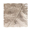 Square Leaf Wall Decor with Antique Silver P8999